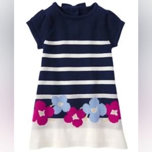 Gymboree Charm Class Flower Sweater Dress